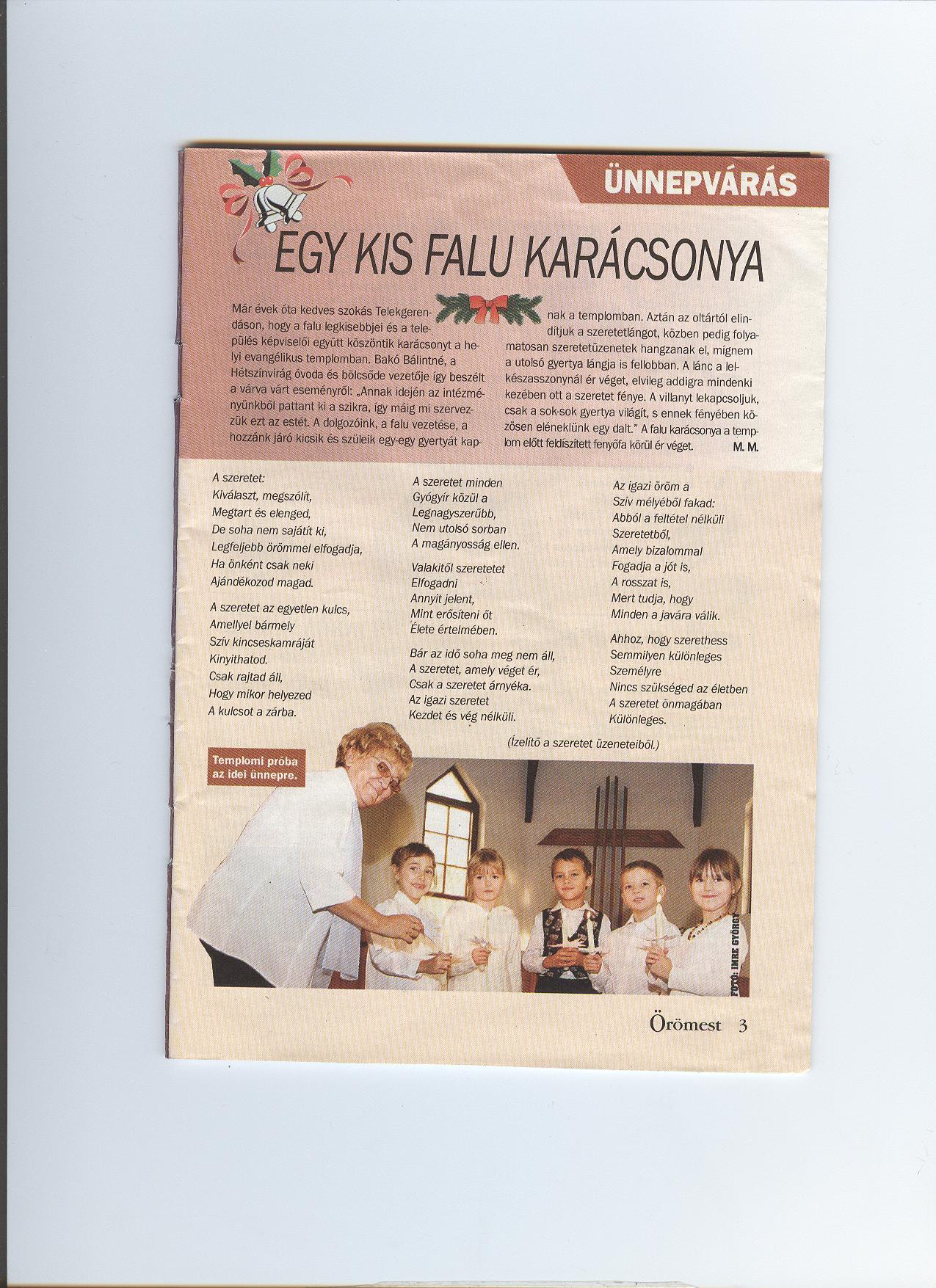 Egy kis falu karácsonya