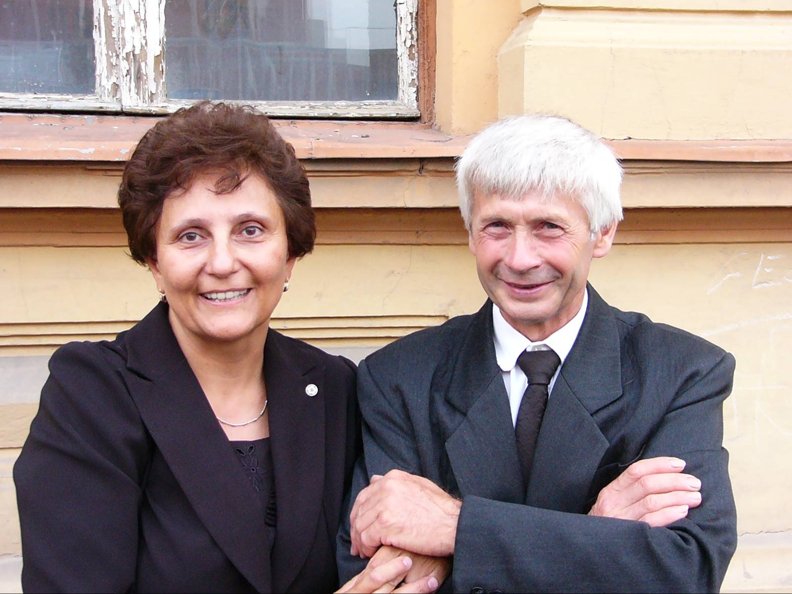 A férjem és én...