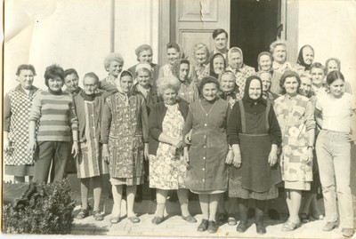 A jaminai templom takarításakor...1971-ben